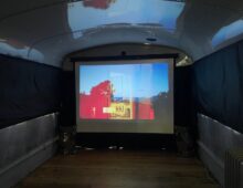 ‘Last Days’ screening on Sou’Wester bus, 2022